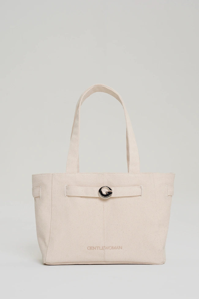 Canvas Buckle Shoulder Bag