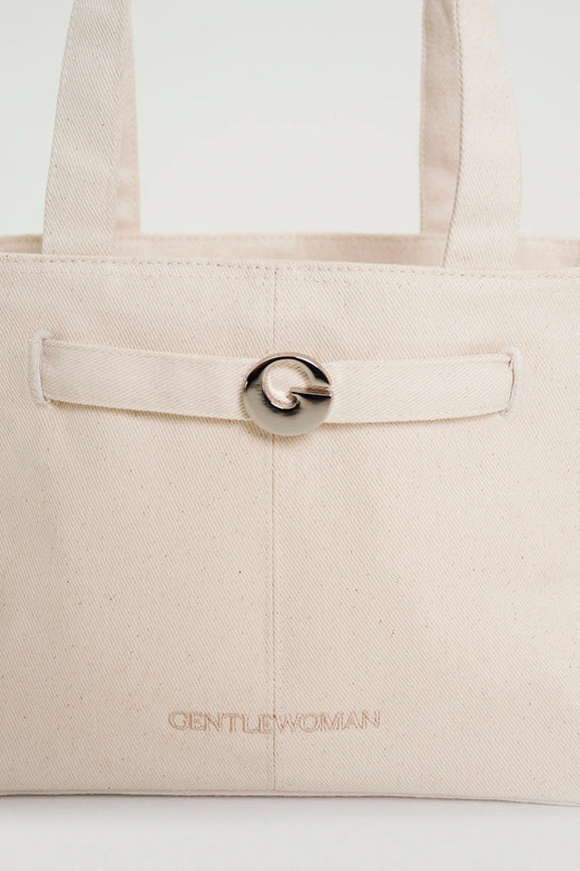 Canvas Buckle Shoulder Bag