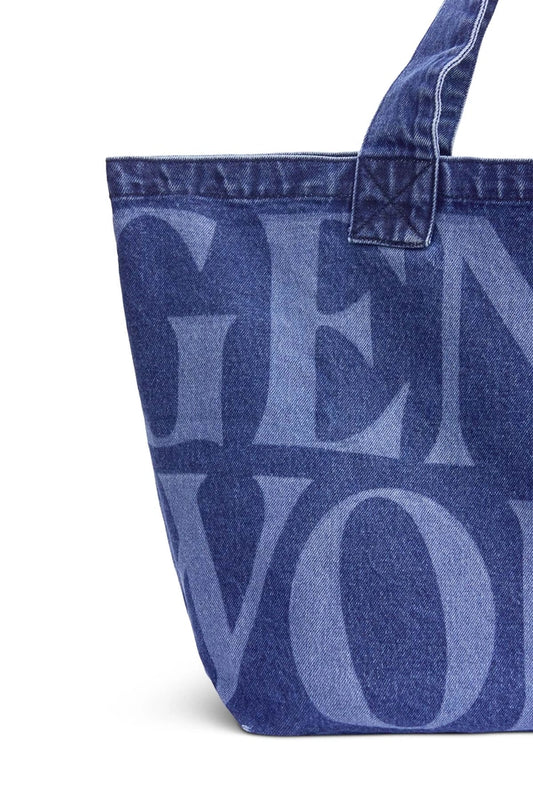 Denim Jumbo Tote Bag