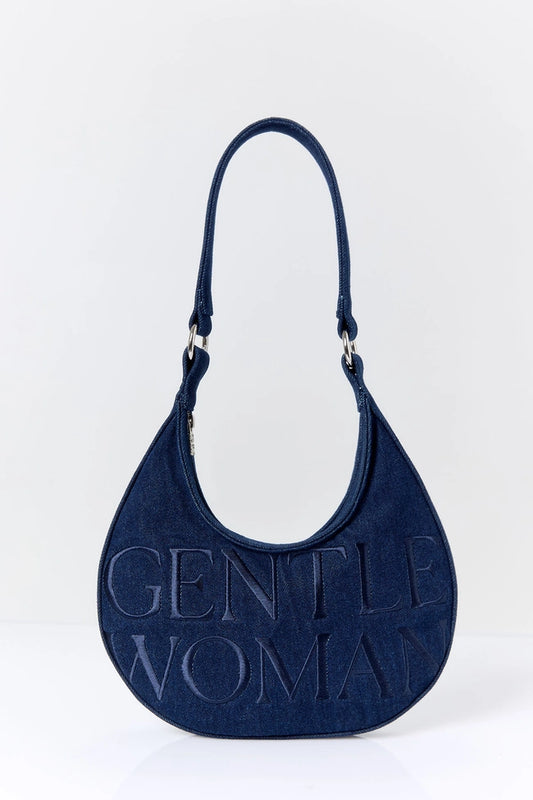 Essential Icon Denim Shoulder Bag