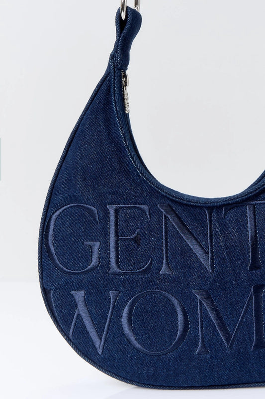 Essential Icon Denim Shoulder Bag